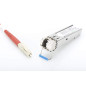 DIGITUS Module SFP Gigabit - 1,25 Gbit/s - Compatible HP & HP Aruba - Mini GBIC - pour Fibre Optique monomode - LC Simplex - Bid DIGITUS Module SFP Gigabit - 1,25 Gbit/s - Compatible HP & HP Aruba - Mini GBIC - pour Fibre Optique monomode - LC Simplex - Bid