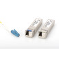DIGITUS Module SFP+ Universel - 10 Gbit/s - Mini GBIC - pour câble à Fibre Optique monomode - LC Simplex - bidirectionnel - TX12 DIGITUS Module SFP+ Universel - 10 Gbit/s - Mini GBIC - pour câble à Fibre Optique monomode - LC Simplex - bidirectionnel - TX12
