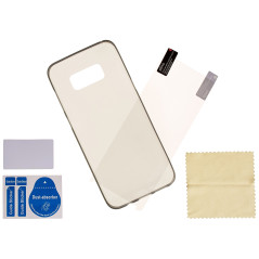 aiino z3ro Coque Fine pour Samsung Galaxy S8 Plus, Noir