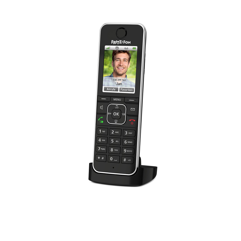 AVM Fritz!Fon C6 Noir Téléphone IP sans Fil