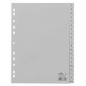 Durable 651010 A-Z Intercalaires (Polypropylènes,A4, Index A-Z, entièrement couvert) 20 Unité(s) Gris Durable 651010 A-Z Intercalaires (Polypropylènes,A4, Index A-Z, entièrement couvert) 20 Unité(s) Gris