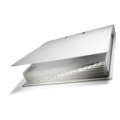 Durable 651010 A-Z Intercalaires (Polypropylènes,A4, Index A-Z, entièrement couvert) 20 Unité(s) Gris