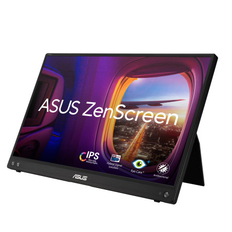 ASUS Zenscreen MB16ACV - Ecran PC portable 15.6" FHD - Télétravail ou gaming - Alimentation et affichage via USB-C ou USB-A - Da