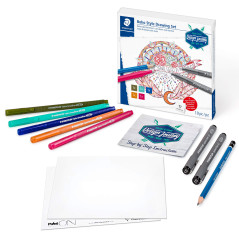 Staedtler 61 Djt3 design Journey ensemble de dessin Style Boho