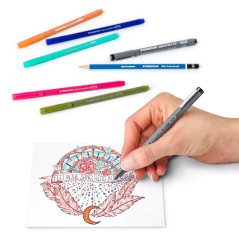 Staedtler 61 Djt3 design Journey ensemble de dessin Style Boho