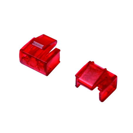 Logilink RJ45 1 Port x et 10 x Serrures 10x Schlösser Rot