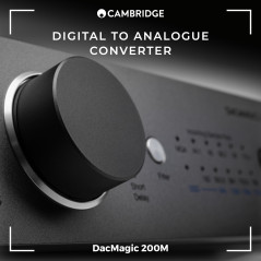 Cambridge Audio DacMagic 200M MQA HiFi DAC et amplificateur de casque avec Bluetooth - Support PC/MAC avec connexion USB - Gérer