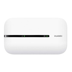 Routeur Huawei E5576-320 Blanc 4G, 150 Mbps, Batterie Rechargeable de 1500 mAh, WiFi Portable Blanc