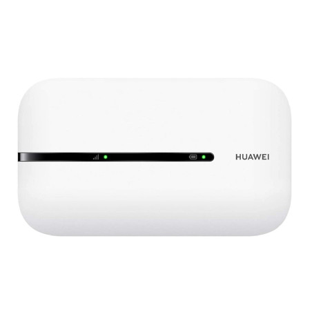 Routeur Huawei E5576-320 Blanc 4G, 150 Mbps, Batterie Rechargeable de 1500 mAh, WiFi Portable Blanc