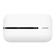 Routeur Huawei E5576-320 Blanc 4G, 150 Mbps, Batterie Rechargeable de 1500 mAh, WiFi Portable Blanc