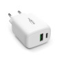 ANSMANN Chargeur USB HC218PDw pour Smartphone, Tablette, etc. (1 PCE) – Adaptateur Secteur avec Power Delivery & Quick Charge – ANSMANN Chargeur USB HC218PDw pour Smartphone, Tablette, etc. (1 PCE) – Adaptateur Secteur avec Power Delivery & Quick Charge –
