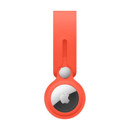 Apple Lanière AirTag - Orange électrique
