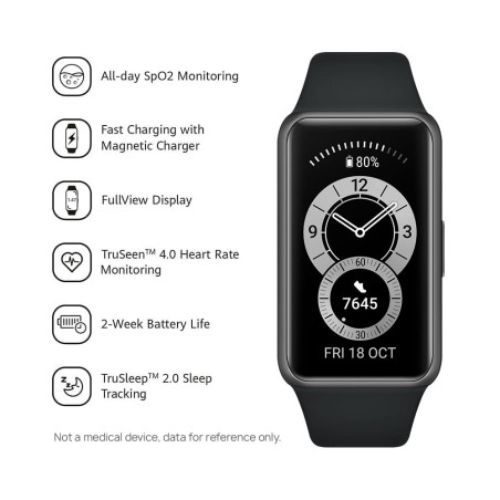 Huawei Band 6 - Tracker d'activité Noir Graphite