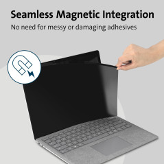 Rexel Kensington - Filtre de Confidentialité Magnétique MagPro Elite pour Écran de Surface Laptop 2/3 13,5", Protecteur d'Écran 