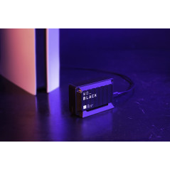 WD_BLACK D30 2 To Game Drive SSD, Disque SSD Externe, des vitesses allant jusqu'à 900 Mo/s, Portable SSD, Compatible avec Playst