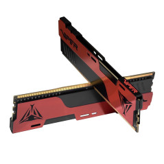 Patriot Memory Viper Elite II DDR4 3200 32Go (2x16Go) C18 Mémoire RAM Haute Performance XMP 2.0 Noir/Rouge
