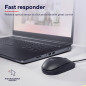 Trust Basi Souris Filaire à 3 Boutons, Câble USB de 160 cm, Mac/PC/Ordinateur - Noir Trust Basi Souris Filaire à 3 Boutons, Câble USB de 160 cm, Mac/PC/Ordinateur - Noir
