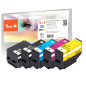 Peach PI200-674 Cartouche d'encre 5 pièce(s) Compatible Rendement Standard Noir, Cyan, Magenta, Jaune Peach PI200-674 Cartouche d'encre 5 pièce(s) Compatible Rendement Standard Noir, Cyan, Magenta, Jaune