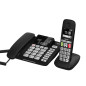 Gigaset DL780 Plus Téléphone analog/dect Identification de l'appelant Noir [Version Allemande]