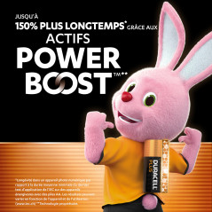 DURACELL Plus Piles AA (Lot de 12) – Piles Alcalines 1,5 V–Durent jusqu’à 150 % plus longtemps grâce aux Actifs POWER BOOST–Fiab