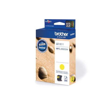 Brother 12EY Cartouche d'encre d'origine XL Jaune