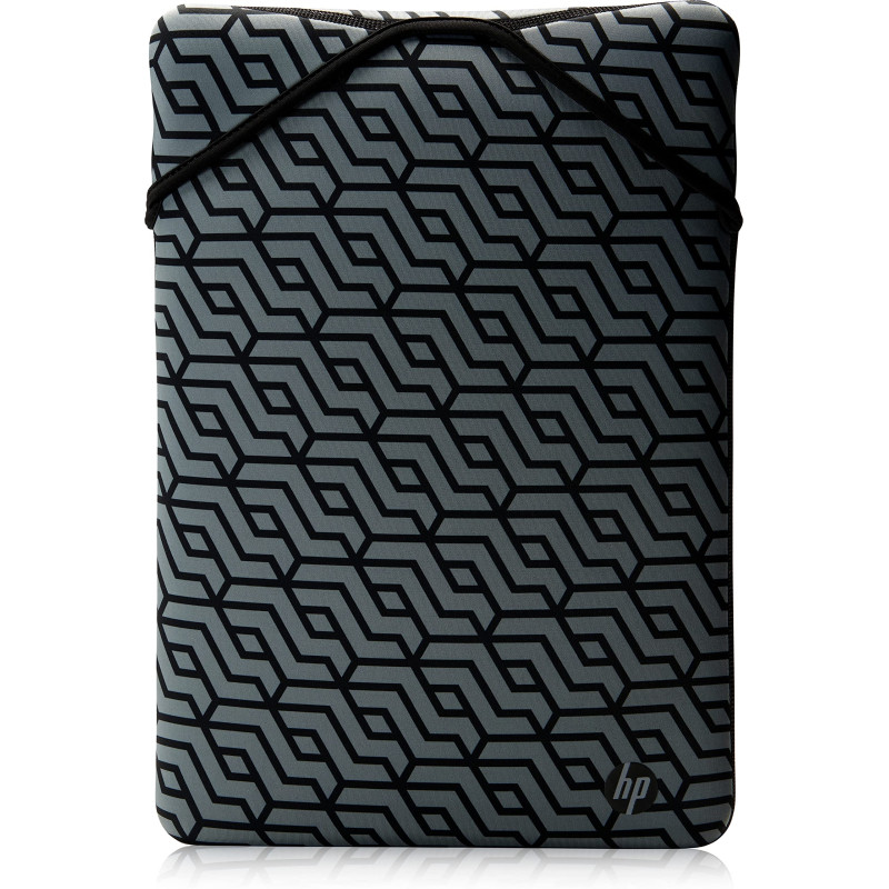 HP - PC Protection réversible pour Ordinateur Portable jusqu'à 15,6, Design réversible, géométrique/Noir HP - PC Protection réversible pour Ordinateur Portable jusqu'à 15,6, Design réversible, géométrique/Noir