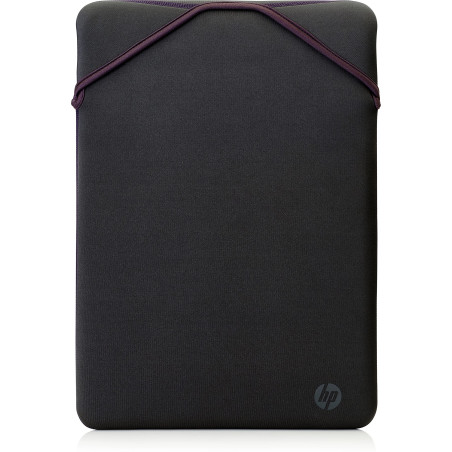 Housse de Protection réversible Ordinateur Portable HP 14,1" Violet, en néoprène Durable, protège Le PC Contre Les Chocs et Les