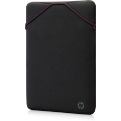 Housse de Protection réversible Ordinateur Portable HP 14,1" Violet, en néoprène Durable, protège Le PC Contre Les Chocs et Les 