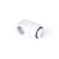 Alphacool 17485 Raccord en L rotatif G1/4 AG vers G1/4 IG – Blanc raccord de refroidissement par eau Alphacool 17485 Raccord en L rotatif G1/4 AG vers G1/4 IG – Blanc raccord de refroidissement par eau