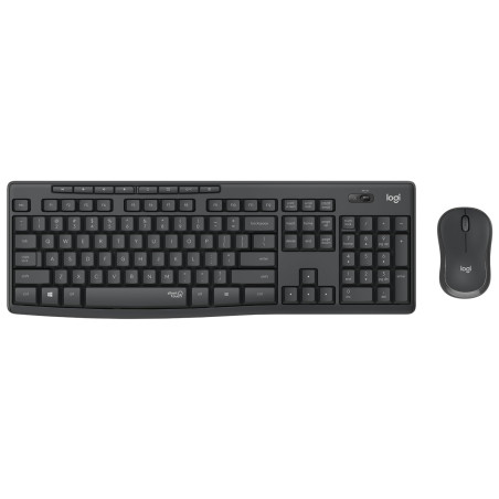 Logitech MK295 ensemble souris clavier sans fil – SilentTouch, pavé numérique, boutons raccourci, optique, récepteur USB nano, s