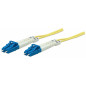 Intellinet Câble LWL LC/LC Jaune 9/125um Duplex monomode OS2 5 m Intellinet Câble LWL LC/LC Jaune 9/125um Duplex monomode OS2 5 m