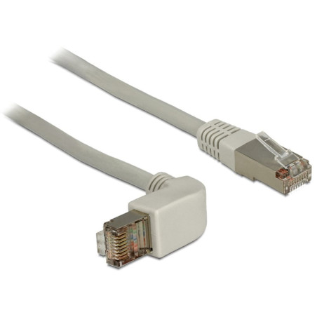 DeLOCK 0.5m Cat.6A SSTP câble de réseau Gris 0,5 m Cat6a S/FTP (S-STP)