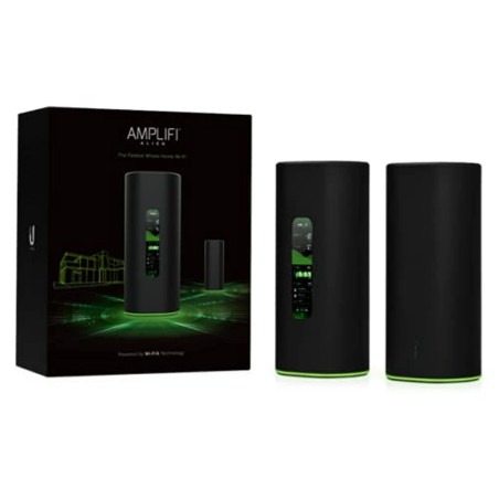 AmpliFi Alien WiFi Kit routeur sans Fil Gigabit Ethernet Bi-Bande (2,4 GHz / 5 GHz) Noir, Vert
