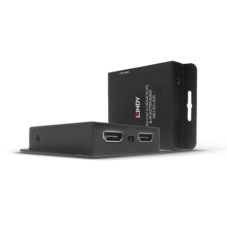 Lindy 38208 Extender HDMI 10.2G & IR Cat.6 70m avec PoC & Loop Out