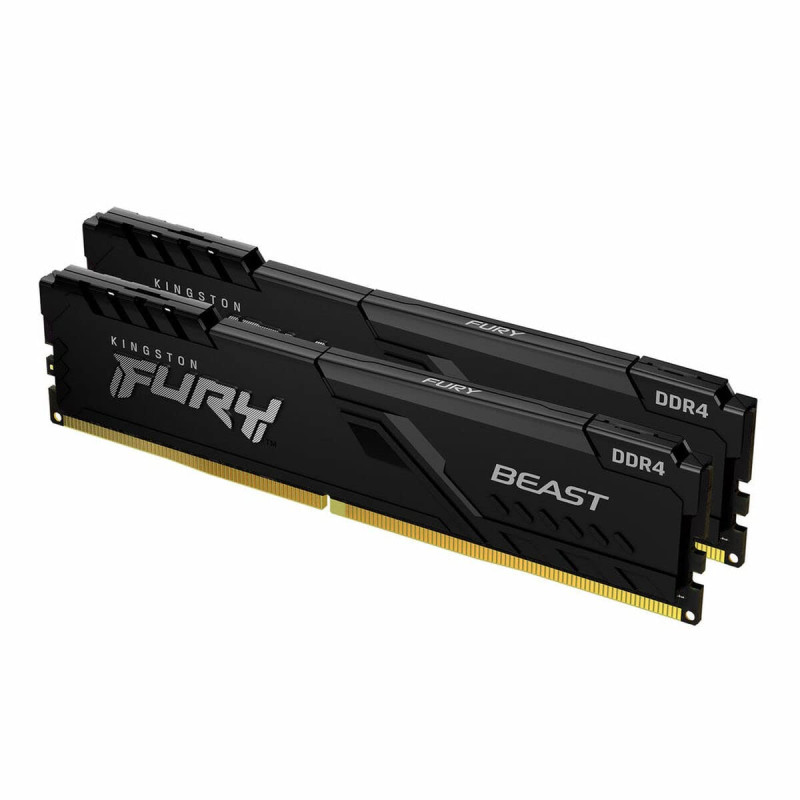 Kingston FURY Beast 32GB (2x16GB) 3200MHz DDR4 CL16 Mémoire Kit pour PC Kit de 2 KF432C16BB1K2/32 Kingston FURY Beast 32GB (2x16GB) 3200MHz DDR4 CL16 Mémoire Kit pour PC Kit de 2 KF432C16BB1K2/32