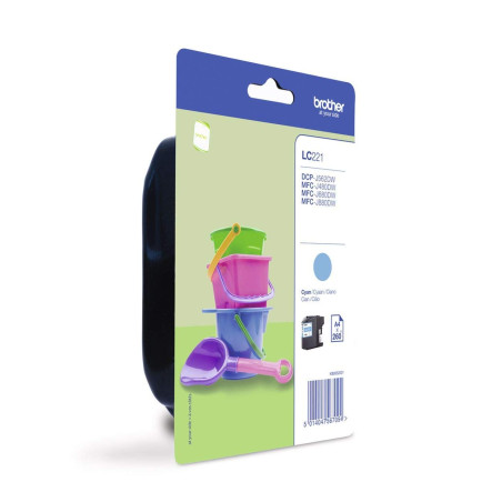Brother 948903 Cartouche d'encre d'origine compatible avec Imprimante DCP-J562DW/MFC-J480DW/MFC-J880DW Cyan