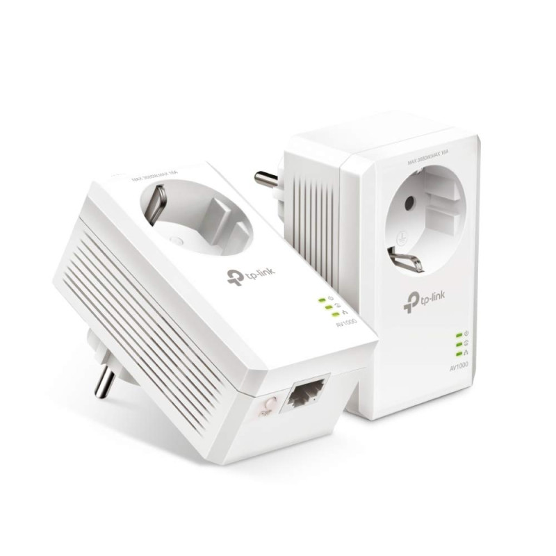 TP-Link INTD Powerline TL-PA7019P Kit AV1000 1-Port - Stromnetz (Powerline) Noir TP-Link INTD Powerline TL-PA7019P Kit AV1000 1-Port - Stromnetz (Powerline) Noir