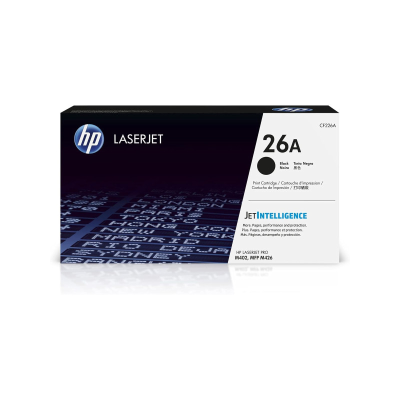 HP 26A toner noir pour imprimante laser HP 26A toner noir pour imprimante laser
