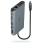 Station d'accueil Nomade USB C 4K (DP et HDMI) pour pc Portable et Charge 100W de Lindy Station d'accueil Nomade USB C 4K (DP et HDMI) pour pc Portable et Charge 100W de Lindy