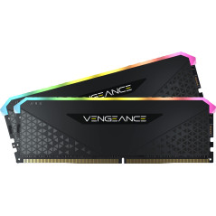 Corsair Vengeance RGB RS 32Go (2x16Go) DDR4 3200MHz C16 Mémoire de Bureau (Éclairage Dynamique, Temps de Réponse Serrés, Compati
