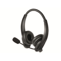 LogiLink BT Casque stéréo avec Microphone Noir Standard
