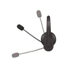 LogiLink BT Casque stéréo avec Microphone Noir Standard