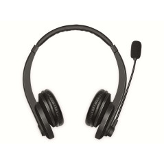 LogiLink BT Casque stéréo avec Microphone Noir Standard