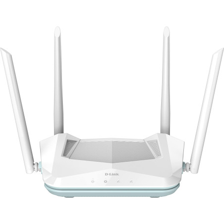 D-Link R15 Routeur Smart Eagle Pro IA WiFi AX1500, Gigabit, Optimiseur de trafic, contrôle Parental IA, MU-MIMO, 1024 QAM, OFDMA