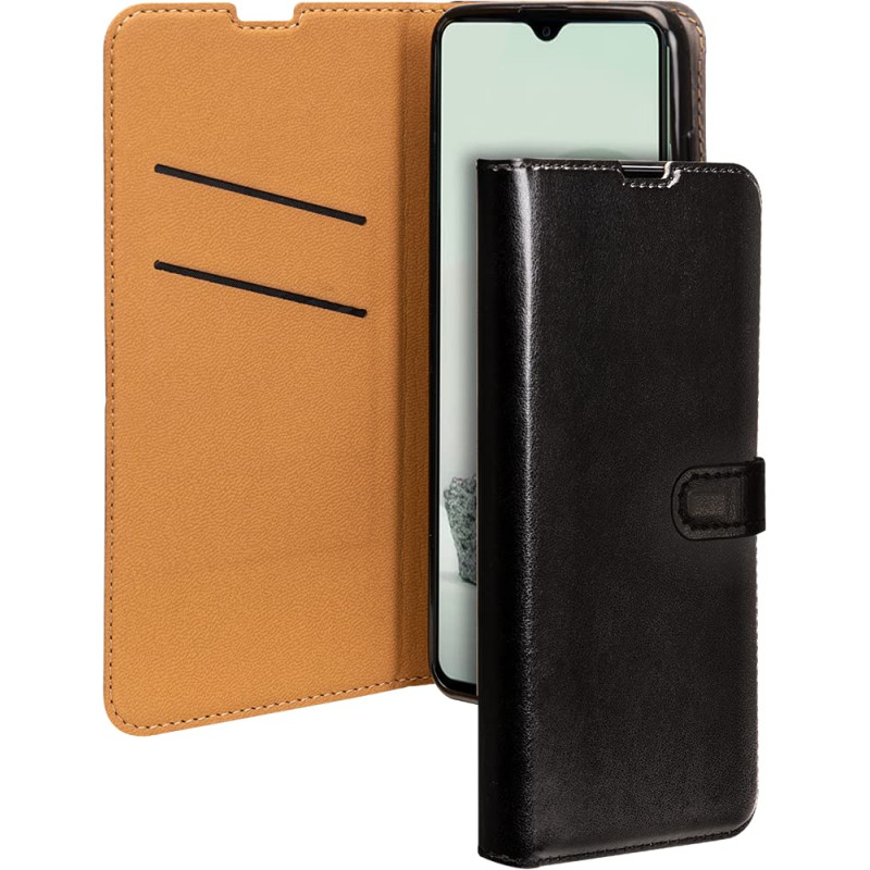 Folio pour Samsung Galaxy A22 5G Wallet Fermeture aimantée Fonction Stand Noir - Circuit Court européen Bigben Folio pour Samsung Galaxy A22 5G Wallet Fermeture aimantée Fonction Stand Noir - Circuit Court européen Bigben