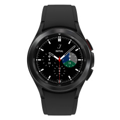 Samsung Galaxy Watch4 Classic 4G 42 mm, noir - Montre connectée intelligente, lunette tournante, santé, bien-être, sport, IMC, E
