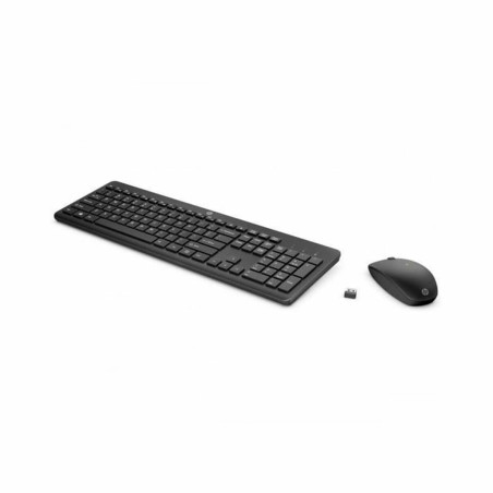 HP 230 WL Mouse+KB Combo FR Clavier Souris Incluse Bureau RF sans Fil Noir