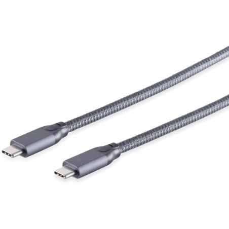 No-Name KAB USB-C (ST-ST) 3.2 Gen.2 2m Grey