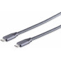 No-Name KAB USB-C (ST-ST) 3.2 Gen.2 2m Grey