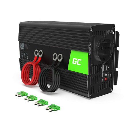 Green Cell® 1000W/2000W 24V 220V/230V Convertisseur de Tension Camion Solaire Modifiée Volts Sinus Power Inverter sinusoïdale DC